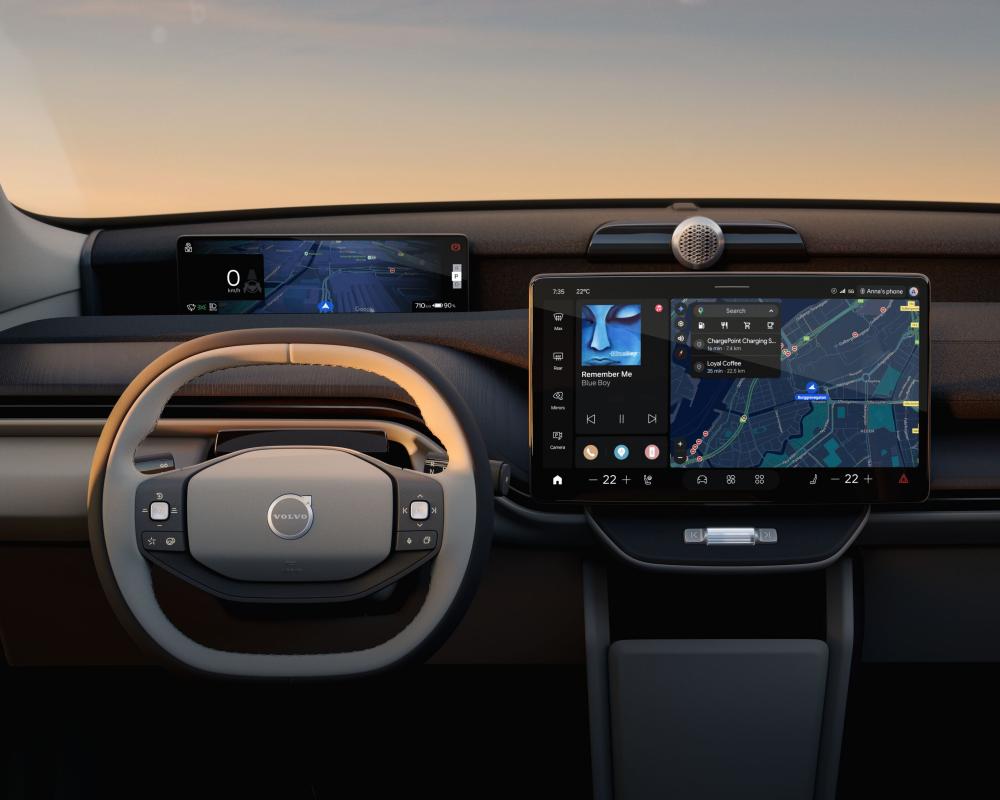 Volvo EX60: The Most Intelligent Car with Calm Technology