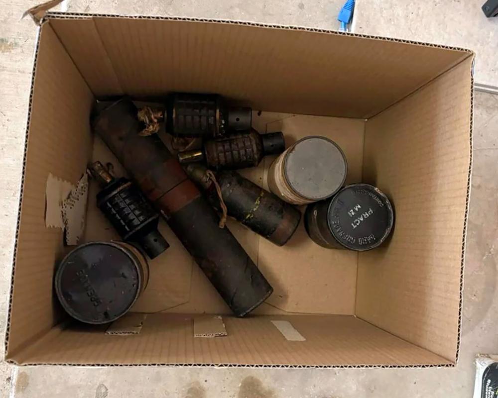 Texas Estate Sale Grenades: WWII Explosives Found in Box