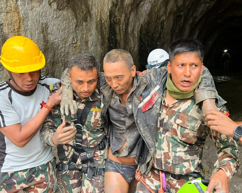 Nepal Flood Rescue: Two Survivors Found Alive in Hydropower Tunnels