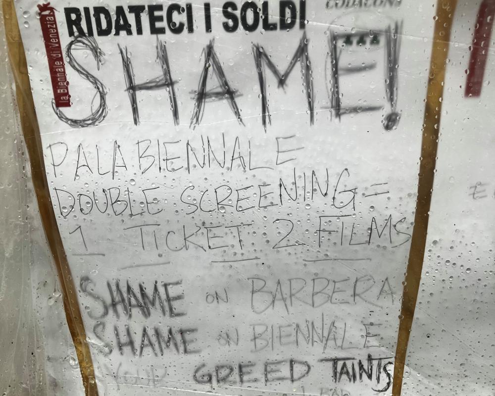 Venice Film Festival's Feedback Wall Takes No Prisoners