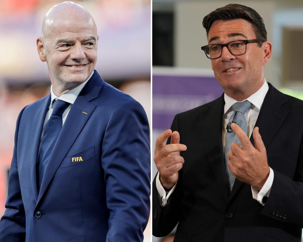 Andy Burnham Calls for Infantino Resignation Over World Cup