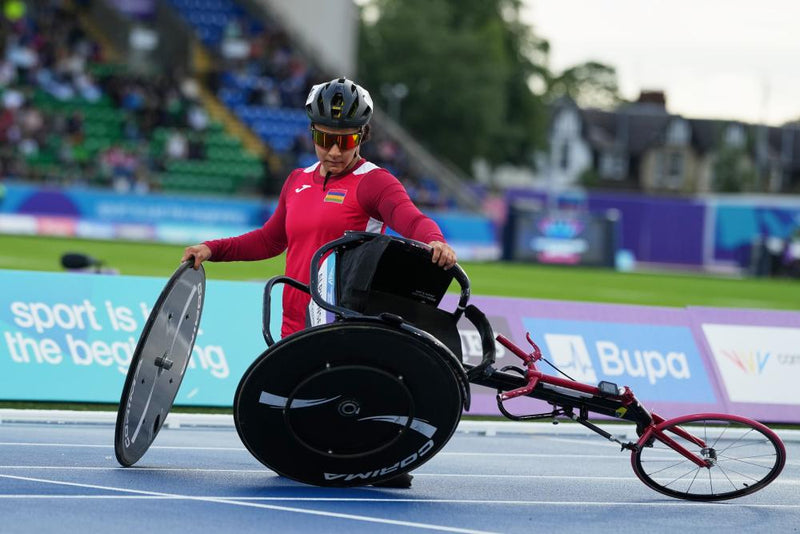 Commonwealth Games T54 1500m Replay After Four Crashes