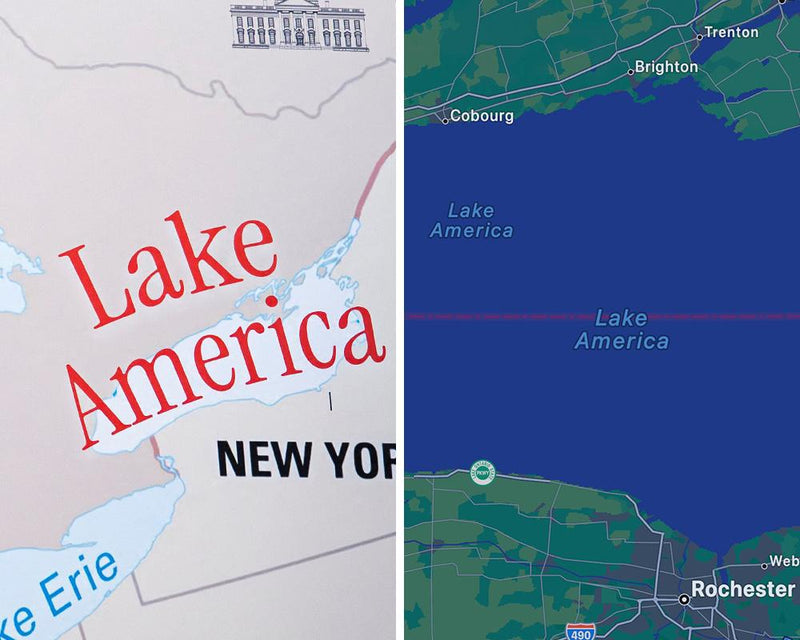 Apple Maps Renames Lake Ontario to Lake America for US Users
