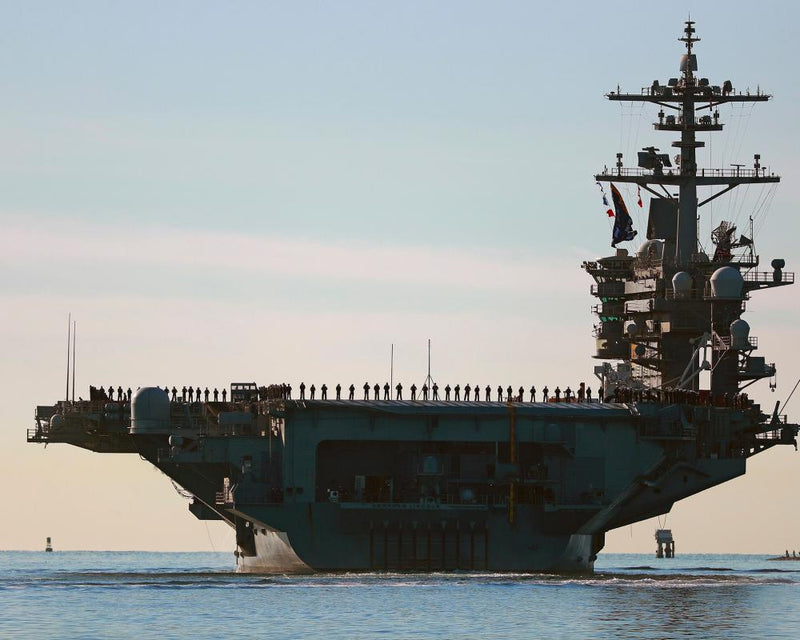 USS Abraham Lincoln Docks in Thailand After Record Deployment