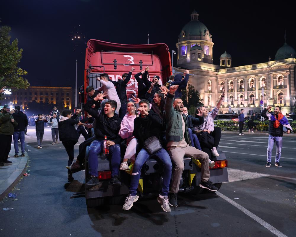 Serbia's Student List Prepares Government Talks After Historic