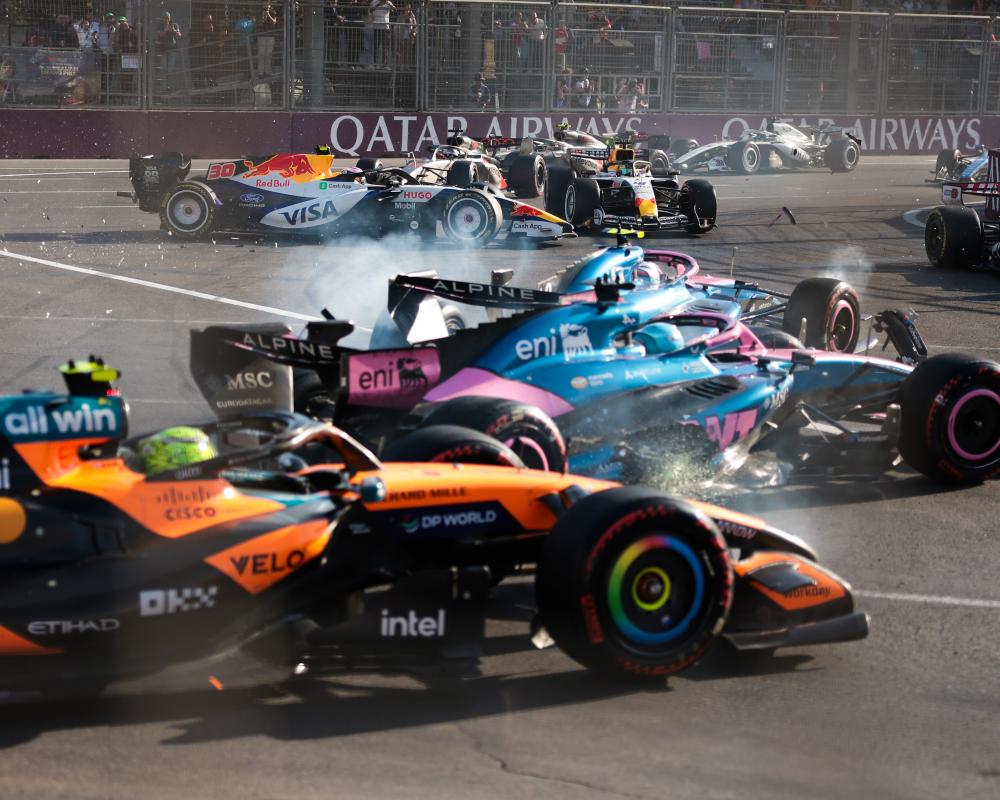 Lando Norris F1 Title Hopes End After Colapinto Crash