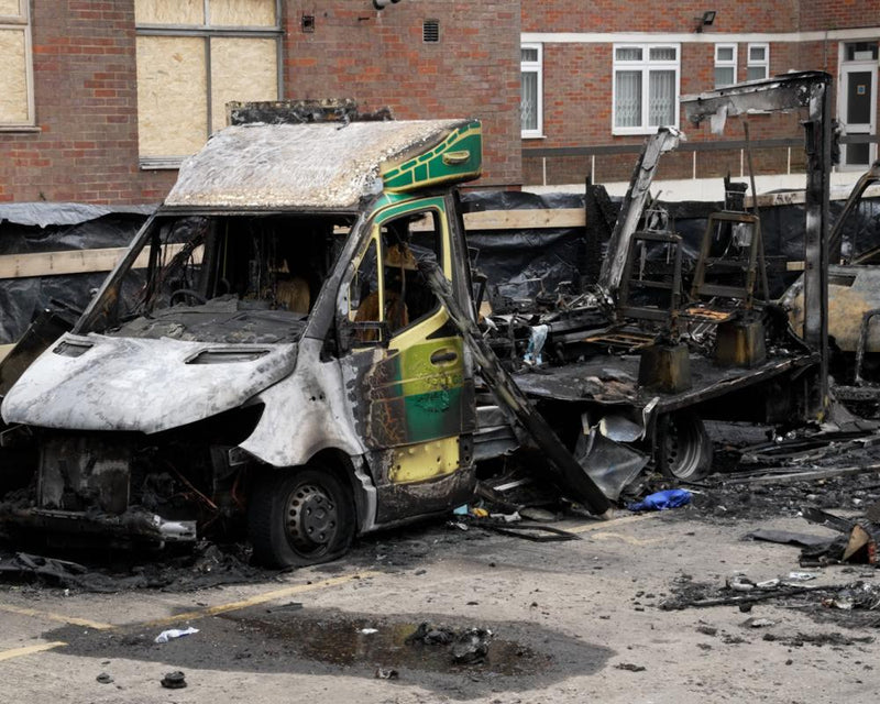 Four Men Admit Arson Attack on Jewish Ambulances in London