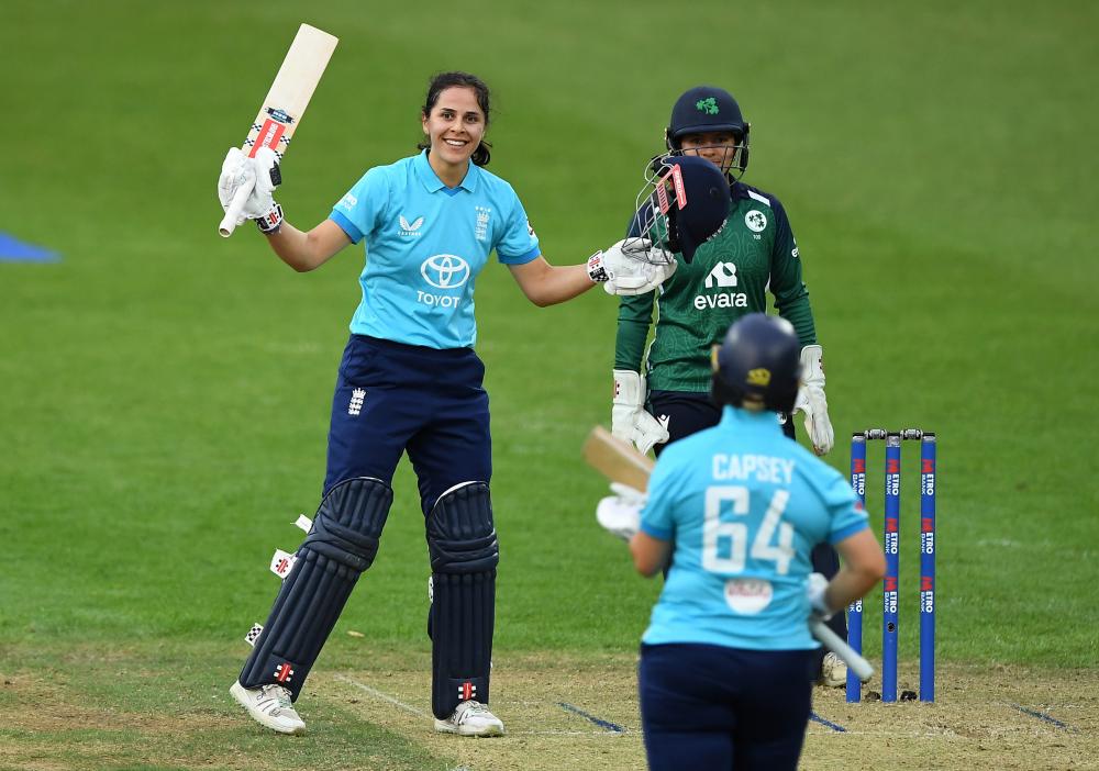 Maia Bouchier Century Powers England Record ODI Chase vs Ireland