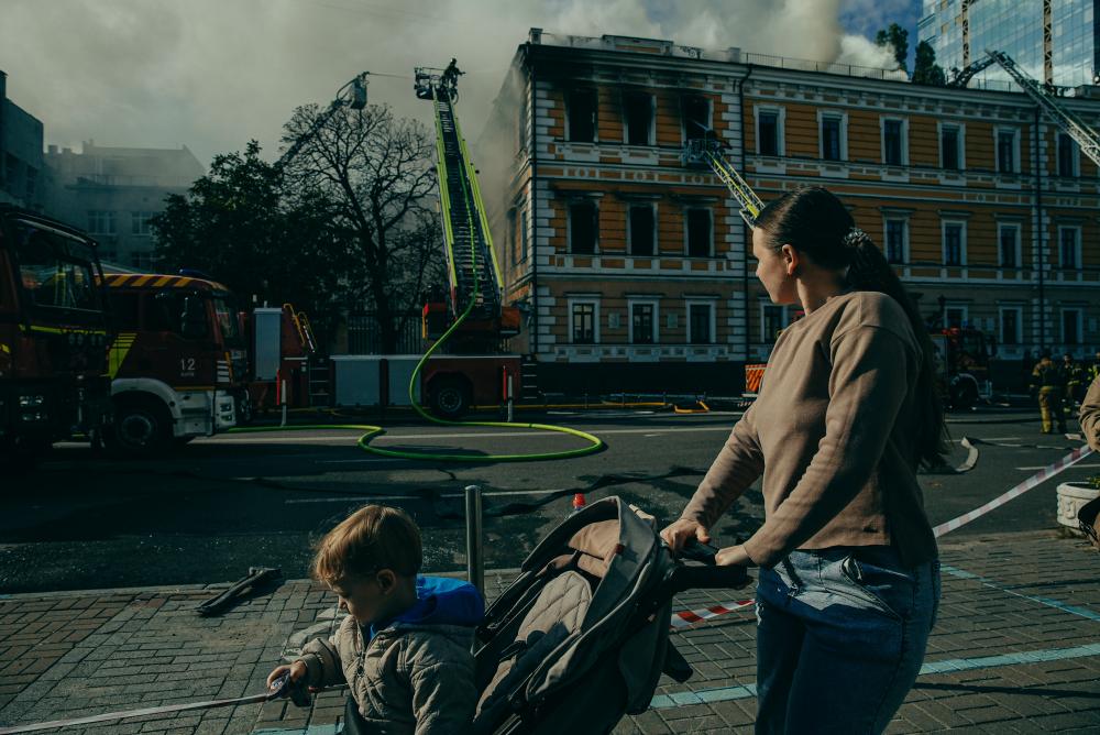 Kyiv Under Siege: Russia's Escalating Attacks Disrupt Daily Life