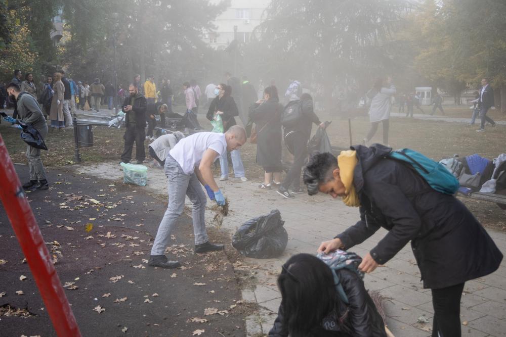 Belgrade Cleans Up After Student List Election Triumph