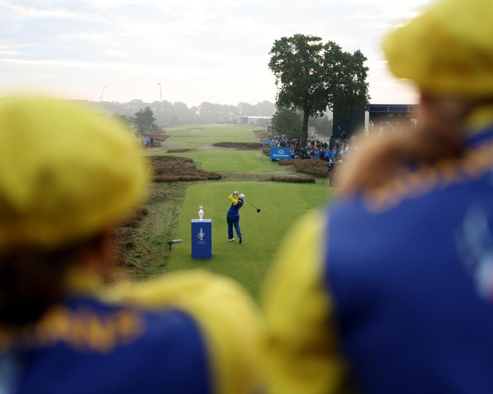 Solheim Cup 2026 Day Two Foursomes: Europe vs USA Live Golf Coverage