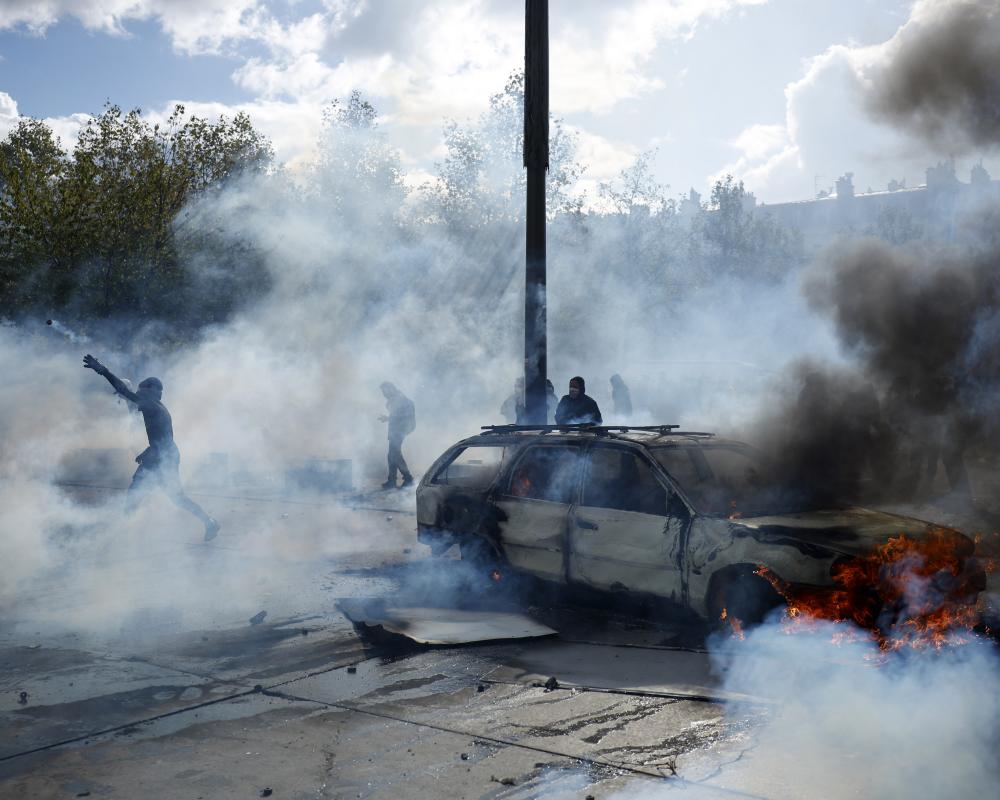 France Protests: Police Clash With Protesters Nationwide
