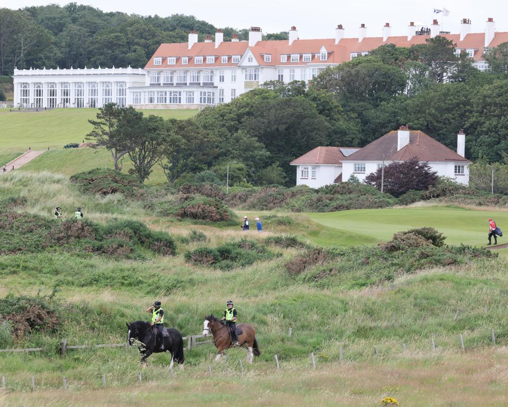 Trump Turnberry Vandalism Charges: Terrorist Connection Alleged