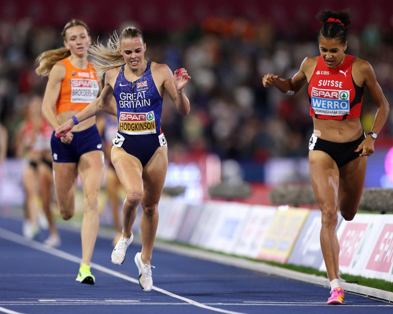 Audrey Werro Wins European 800m Gold, Beats Hodgkinson