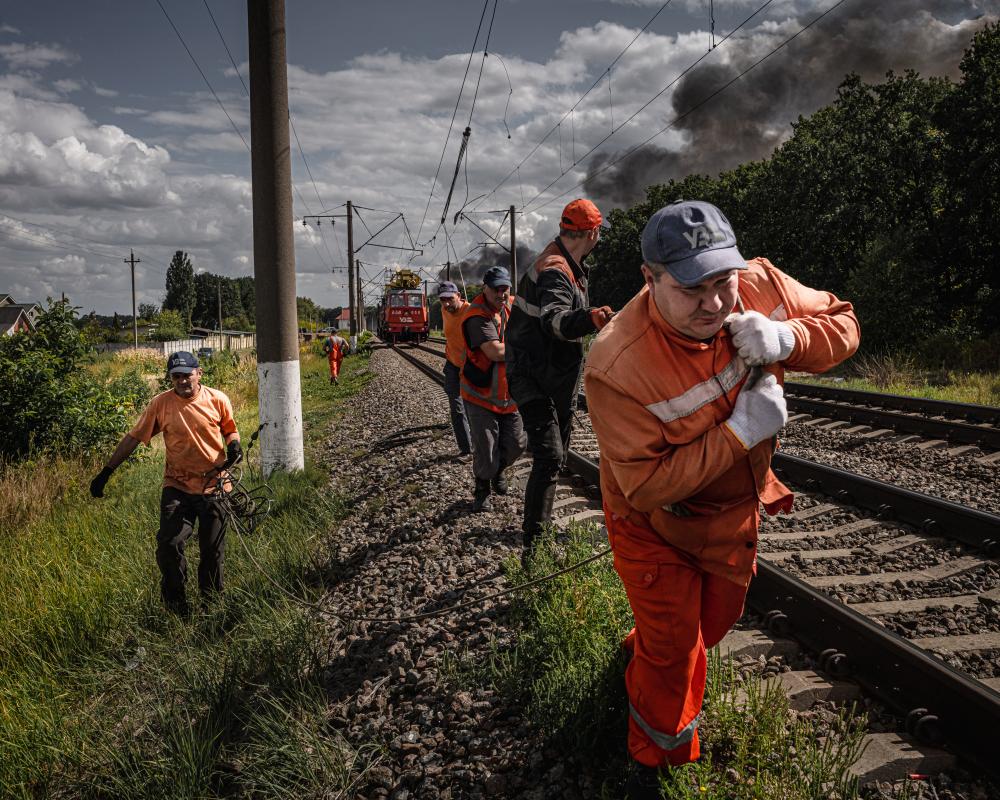 Russia Targets Ukraine's Rail Network in Deadly New Phase