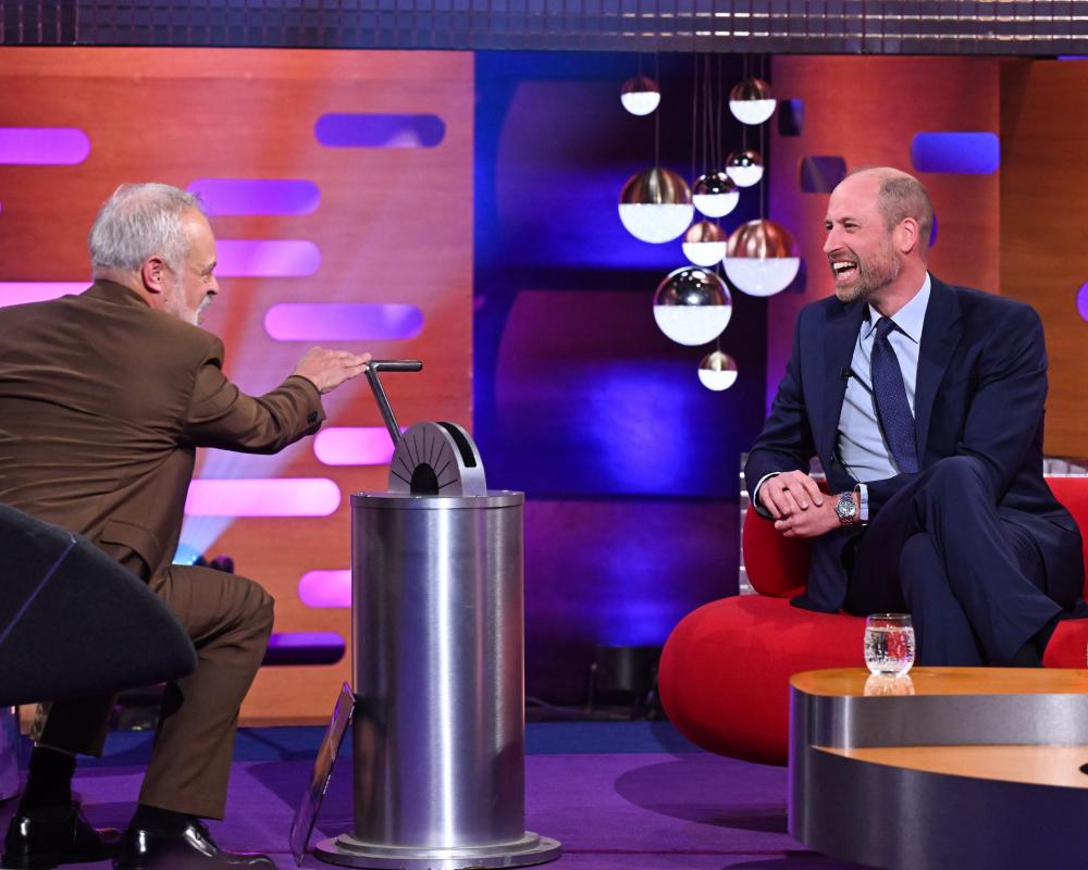 Prince William Surprises on Graham Norton Show for Earthshot