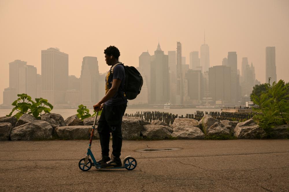 Trump Blames Canada for Wildfire Smoke Poisoning US Air
