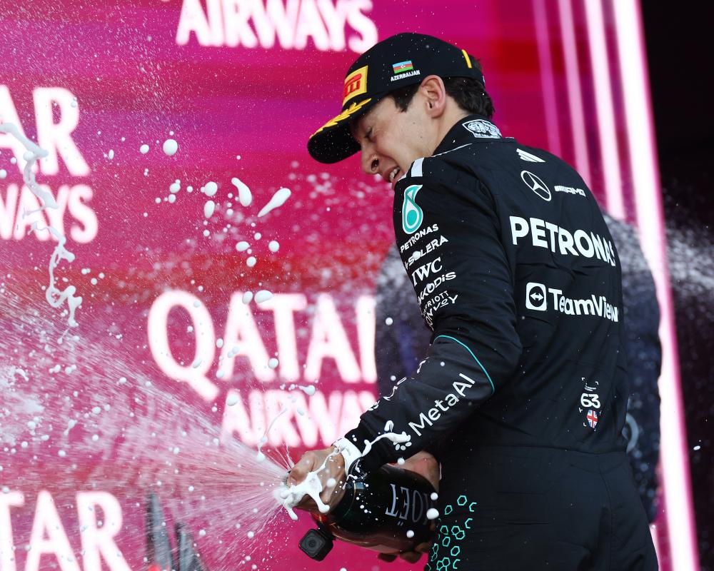 George Russell Wins F1 Azerbaijan GP, Closes Championship Gap
