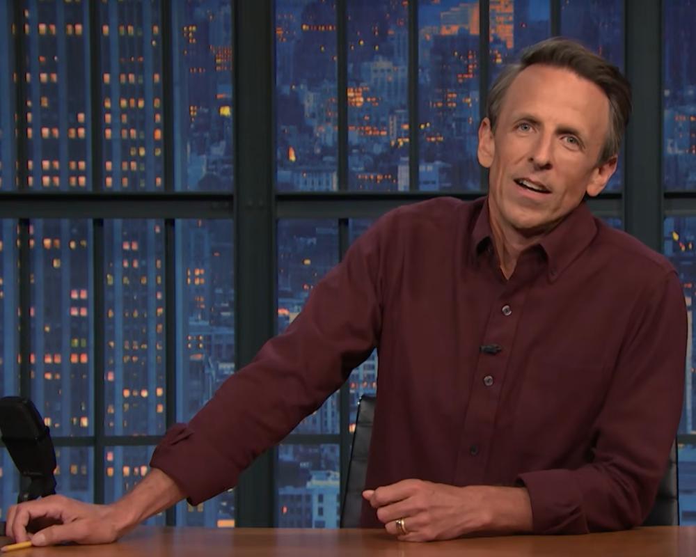 Seth Meyers Mocks Trump's Lavish Praise of Xi Jinping