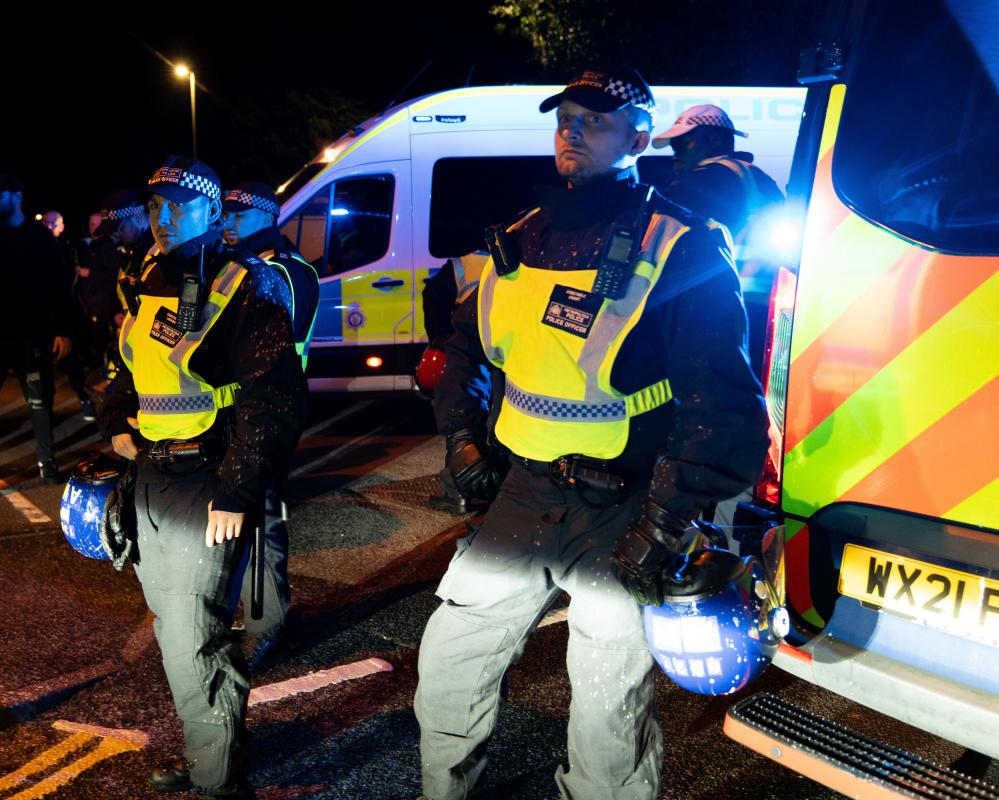 Hampshire Anti-Migration Protests Lead to Assault Charges