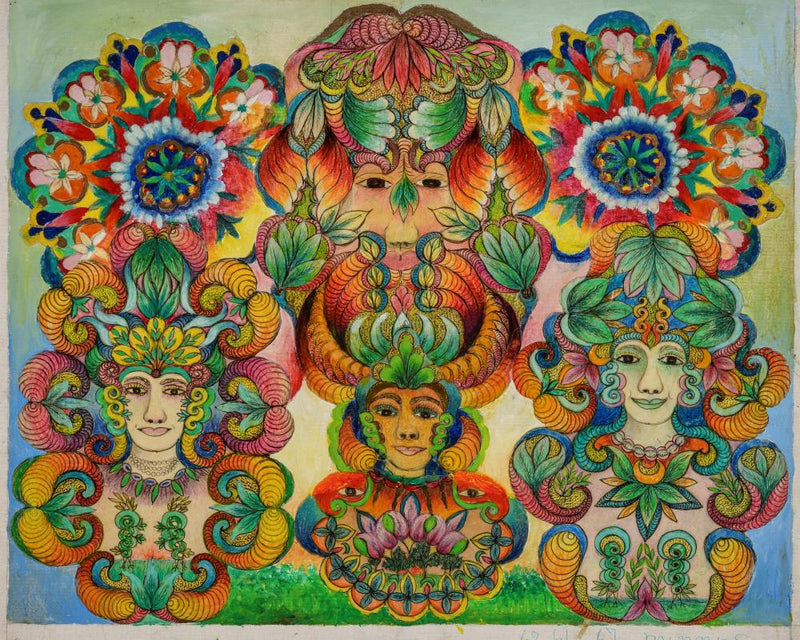 Minnie Evans: The Divine Calling Behind Her Outsider Art