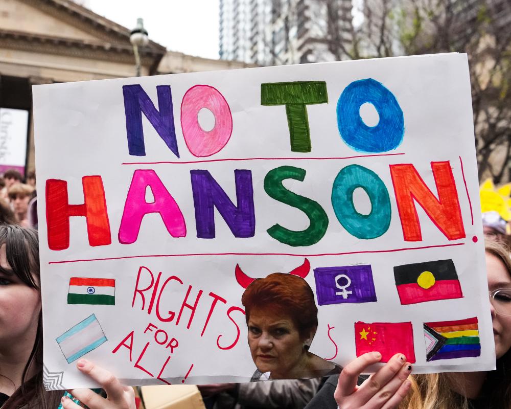 Australian Student Protests Against Hanson: Youth Rise