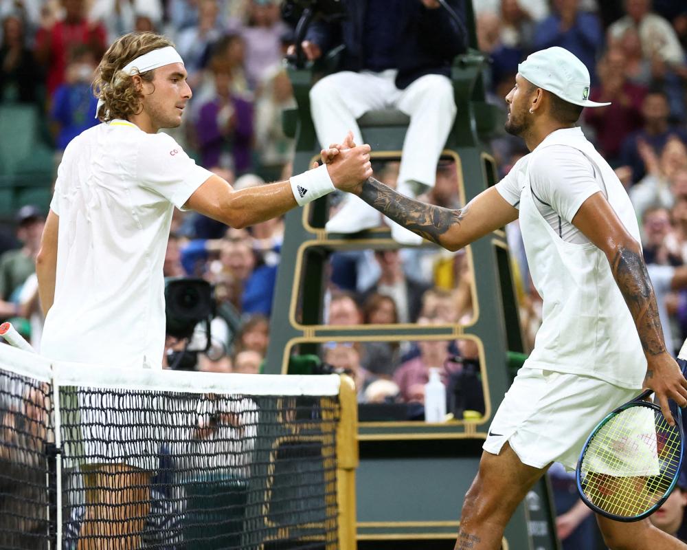 Tsitsipas Says Kyrgios Cocaine Ban Was Expected