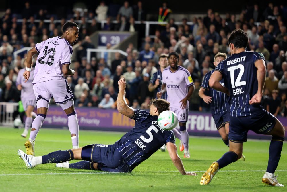 Newcastle United Edge Millwall in Carabao Cup Thriller