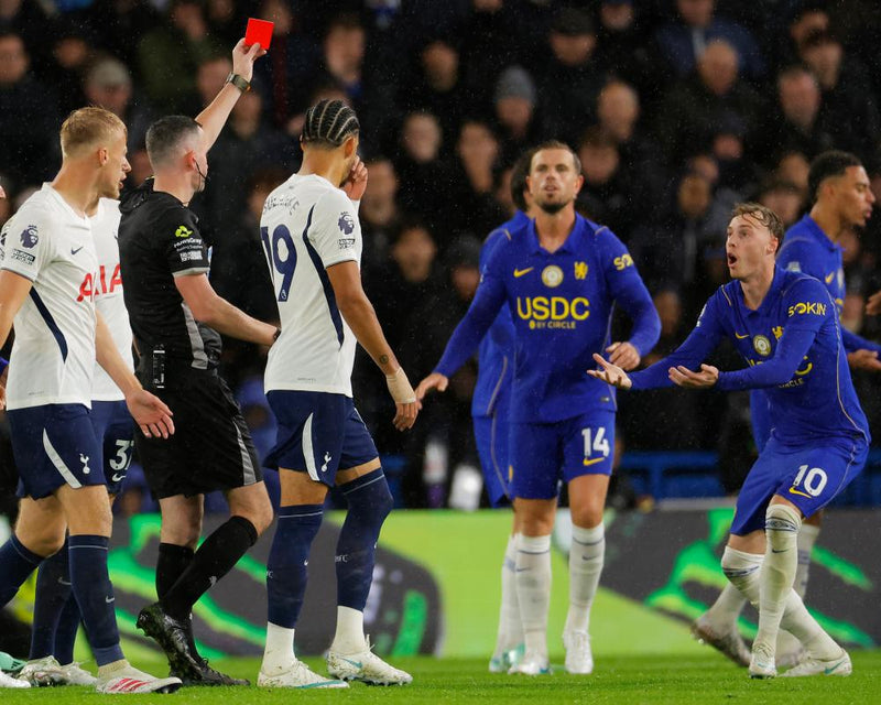 Xabi Alonso Tells Cole Palmer to Learn From Red Card in Spurs Defeat
