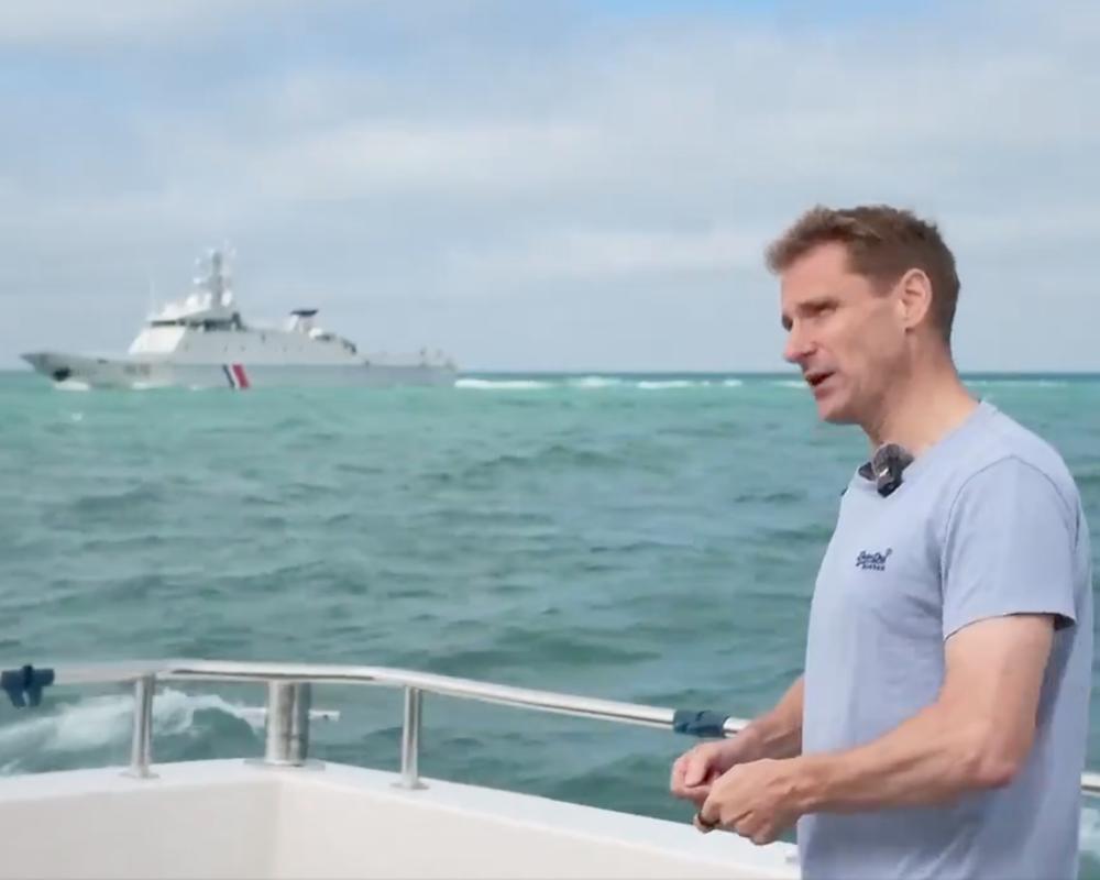 Captain Chris Philp Takes on French Navy in Channel Showdown