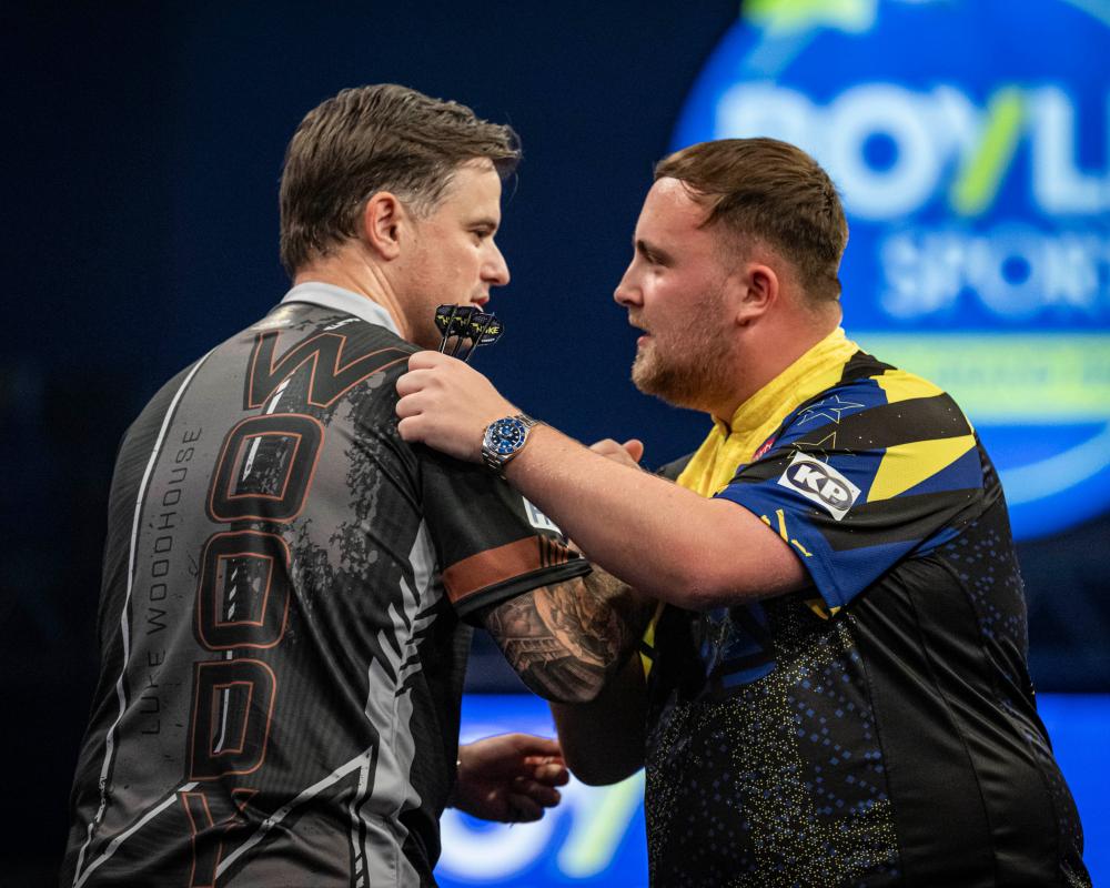 Luke Littler Shocked by Luke Woodhouse in World Grand Prix