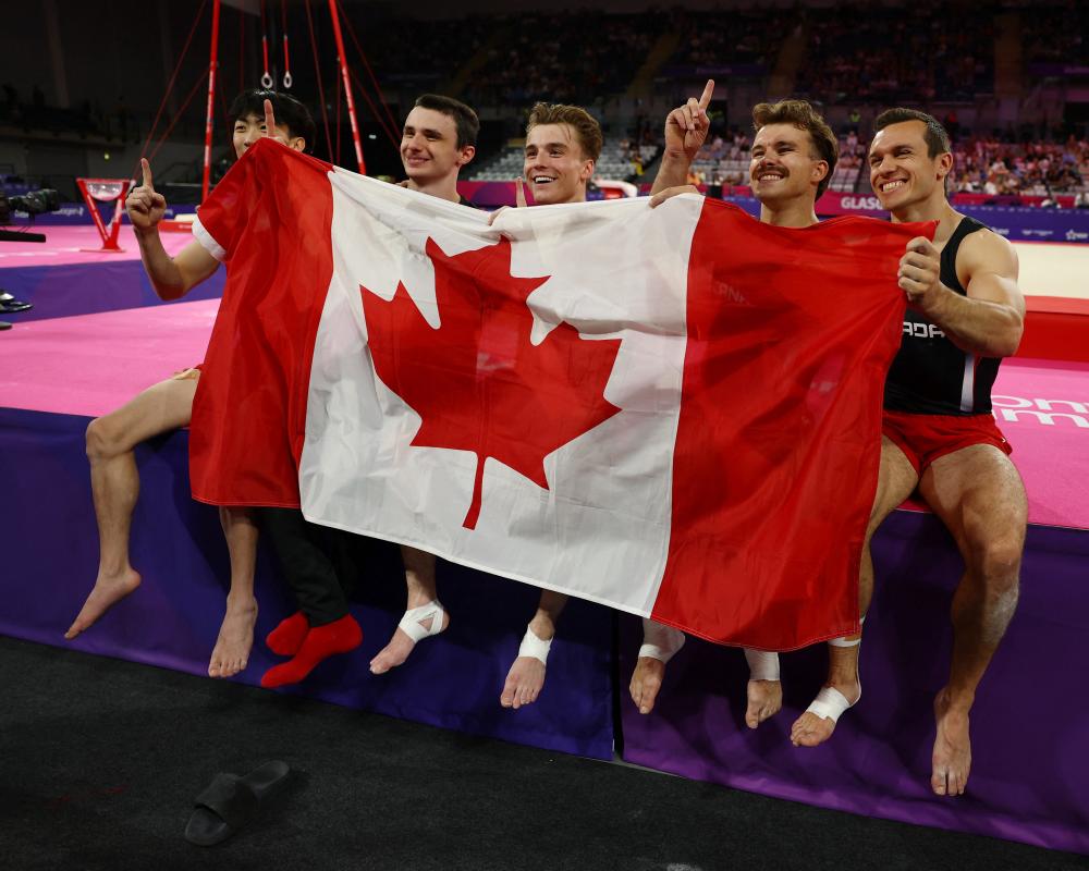 Canada Wins Men's Gymnastics Team Final at Commonwealth Games