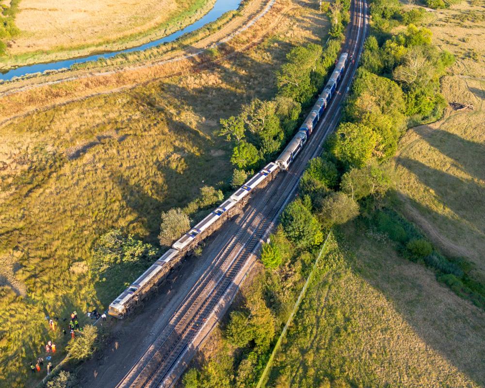 Train Derailment Near Lewes: Two Seriously Injured in East Sussex