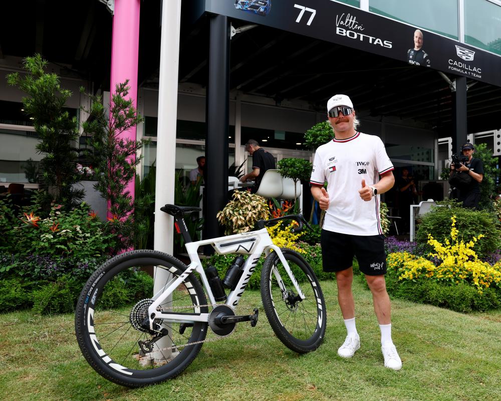 Valtteri Bottas Reveals Epic 418km Cycling Adventure