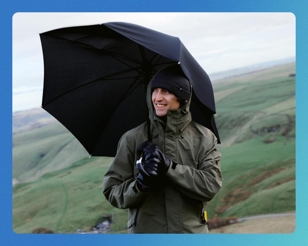 Best Umbrellas UK: Wind and Rain Tested on a Hilltop