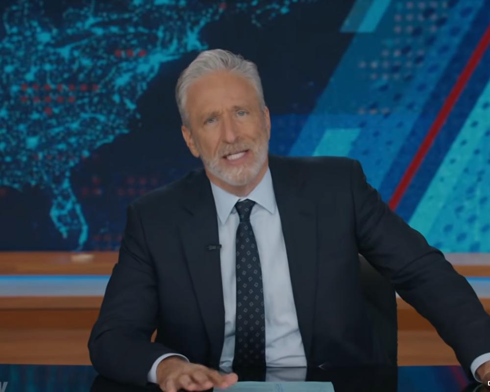 Jon Stewart Roasts Trump's China Weapons Offer on Daily Show