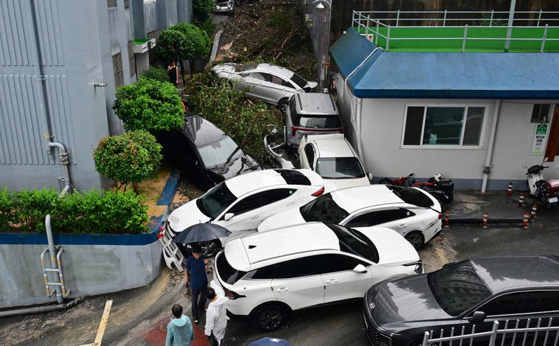 South Korea Rain Landslide: Geoje City Hit by Record Deluge