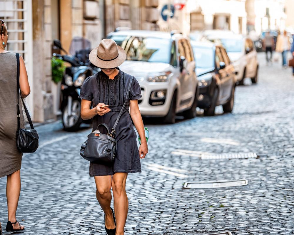 Italy Fines Distracted Pedestrians for Using Phones While Crossing