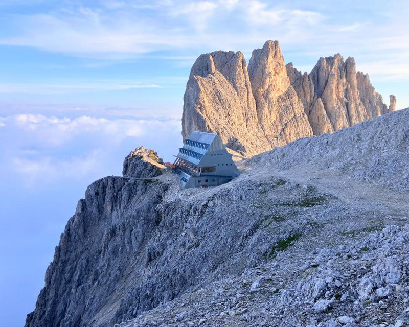 Dolomites Mountain Hut Adventure: Conquering