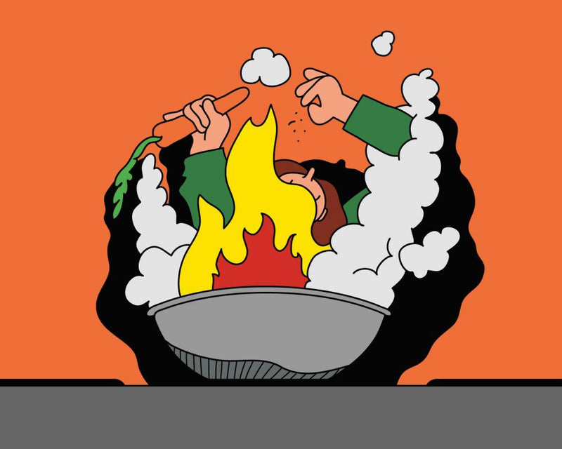 Cooking Heat Debate: Should Your Partner Dial Down the Flame