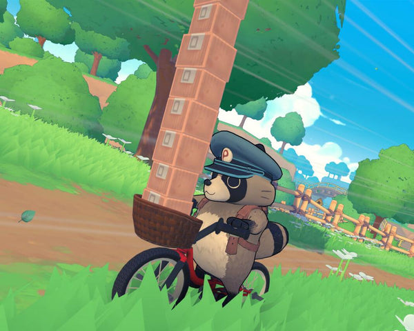 Tanuki: Pon's Summer Review: Adorable BMX Adventure Game