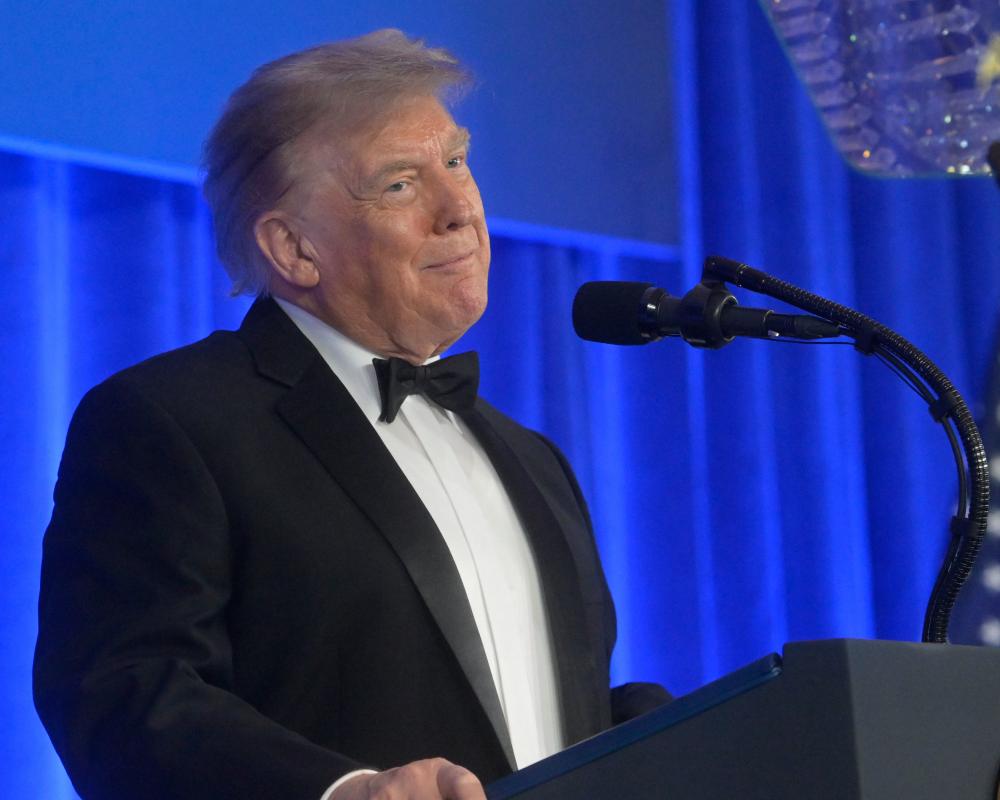 Trump Plays Good Sport at Correspondents’ Dinner, Then Lets Loose