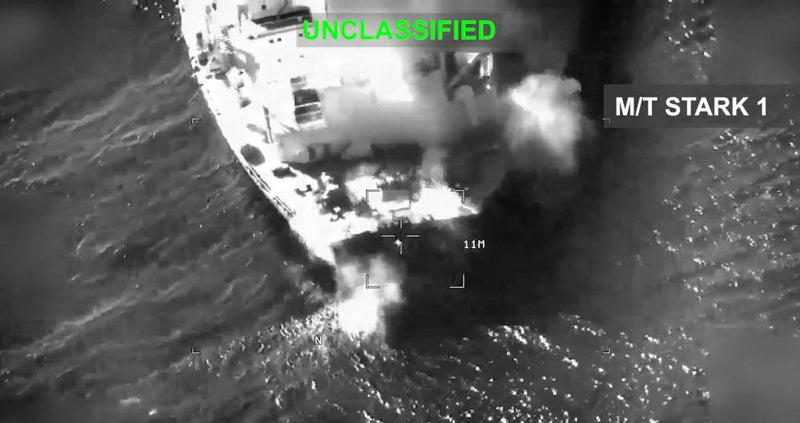 US Military Strikes Iranian Tankers After Missile Attack