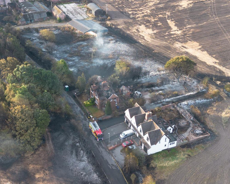 Wildfire Emergency Response: Firefighters Hospitalized in UK Heatwave