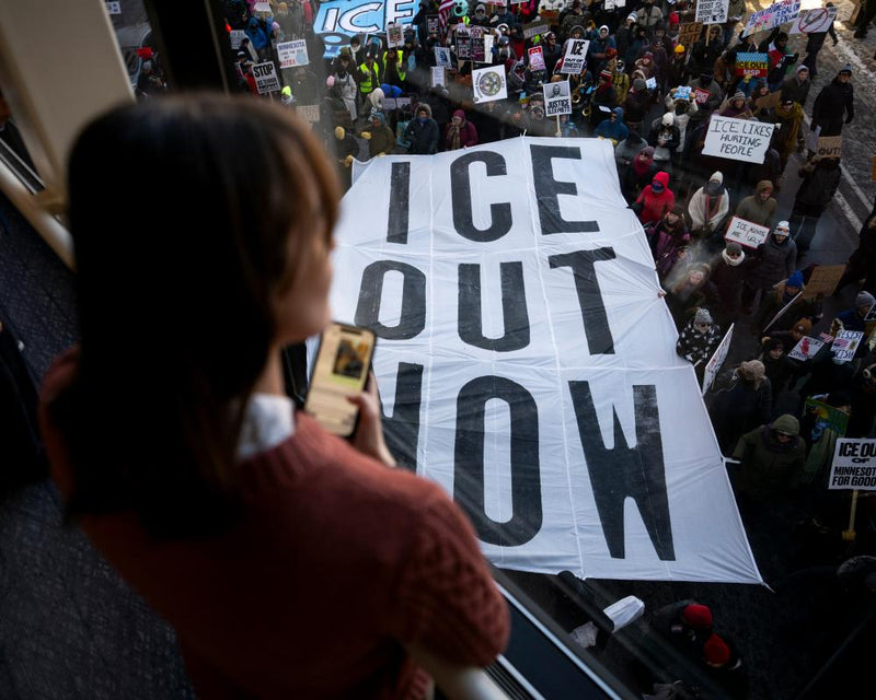 Undercover Agents Spied on Anti-ICE Protesters in Minnesota