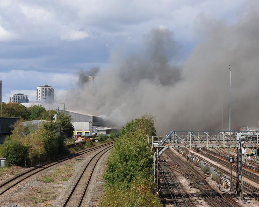 Wembley Stadium Fire Disrupts Tube and Rail Travel