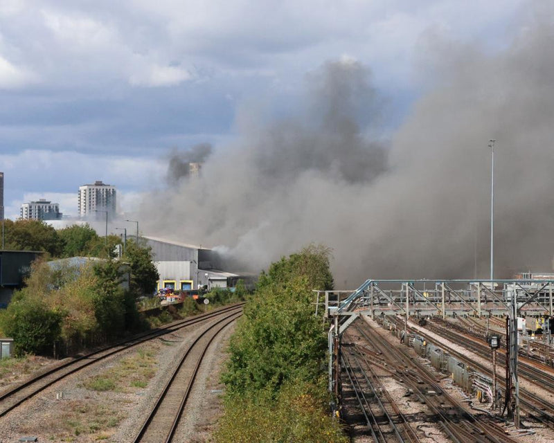 Wembley Stadium Fire Disrupts Tube and Rail Travel