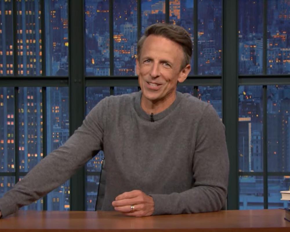 Seth Meyers Roasts Trump's $1bn Federal Funds Cancellation