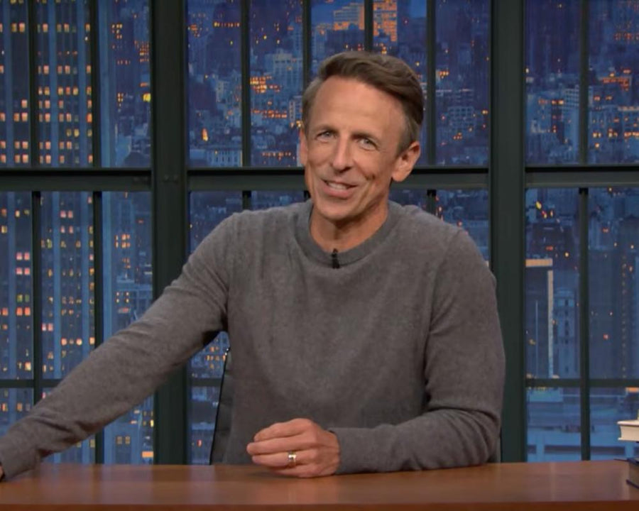 Seth Meyers Roasts Trump's $1bn Federal Funds Cancellation