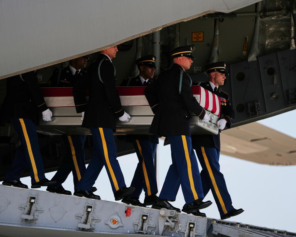 Pentagon removes four service members from Iran war casualty list